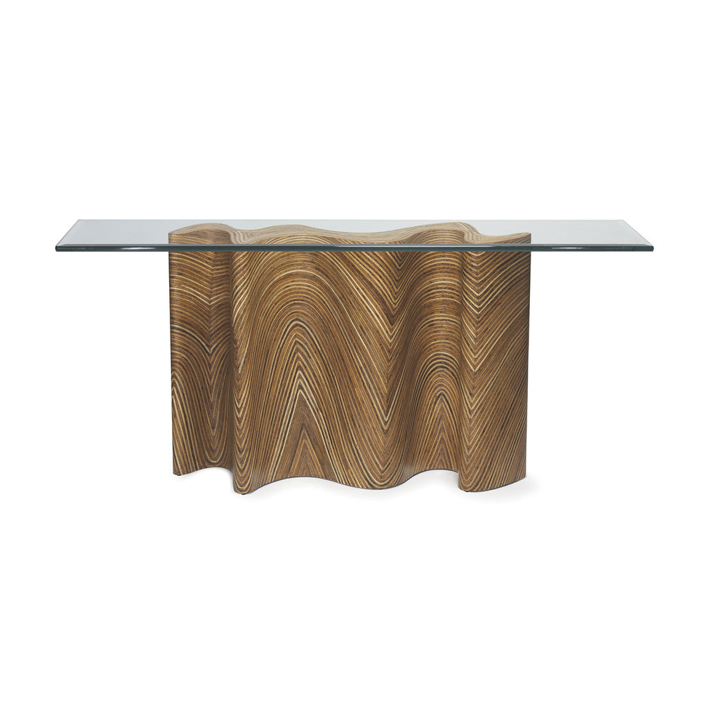 Zigzag Console - Console Only. No Glass